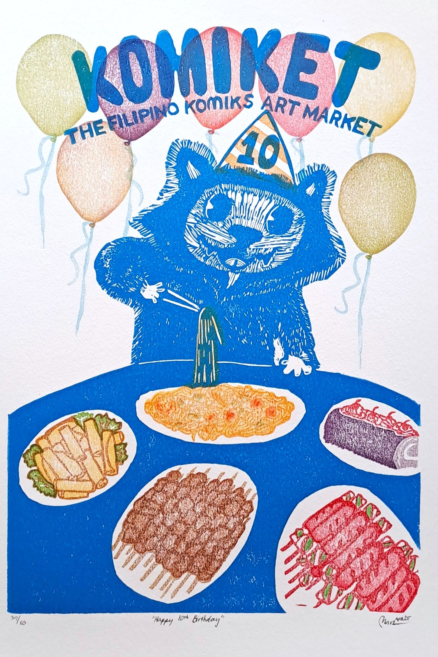 Happy 10th Birthday (Komiket X Poster)