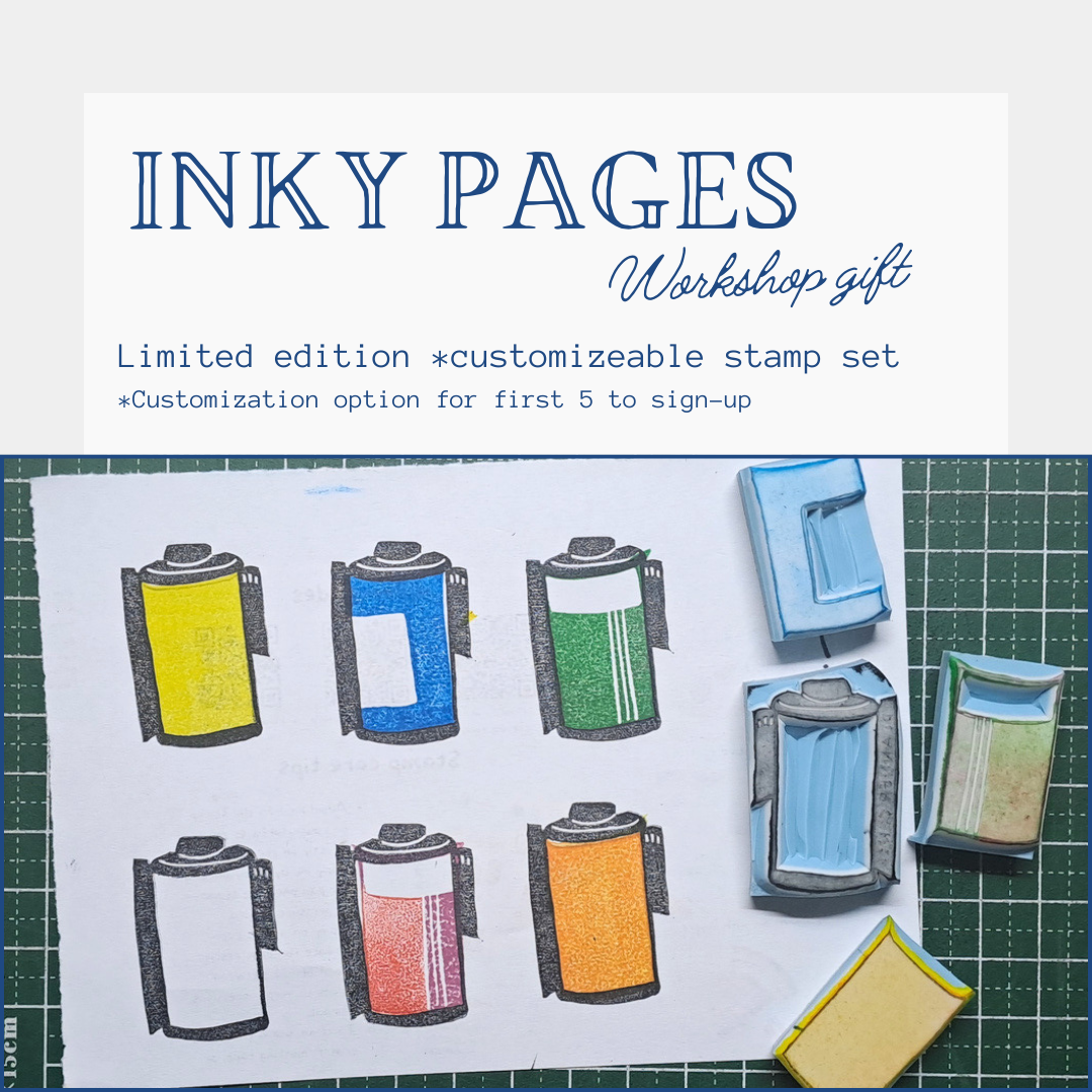 Inky pages workshop gift