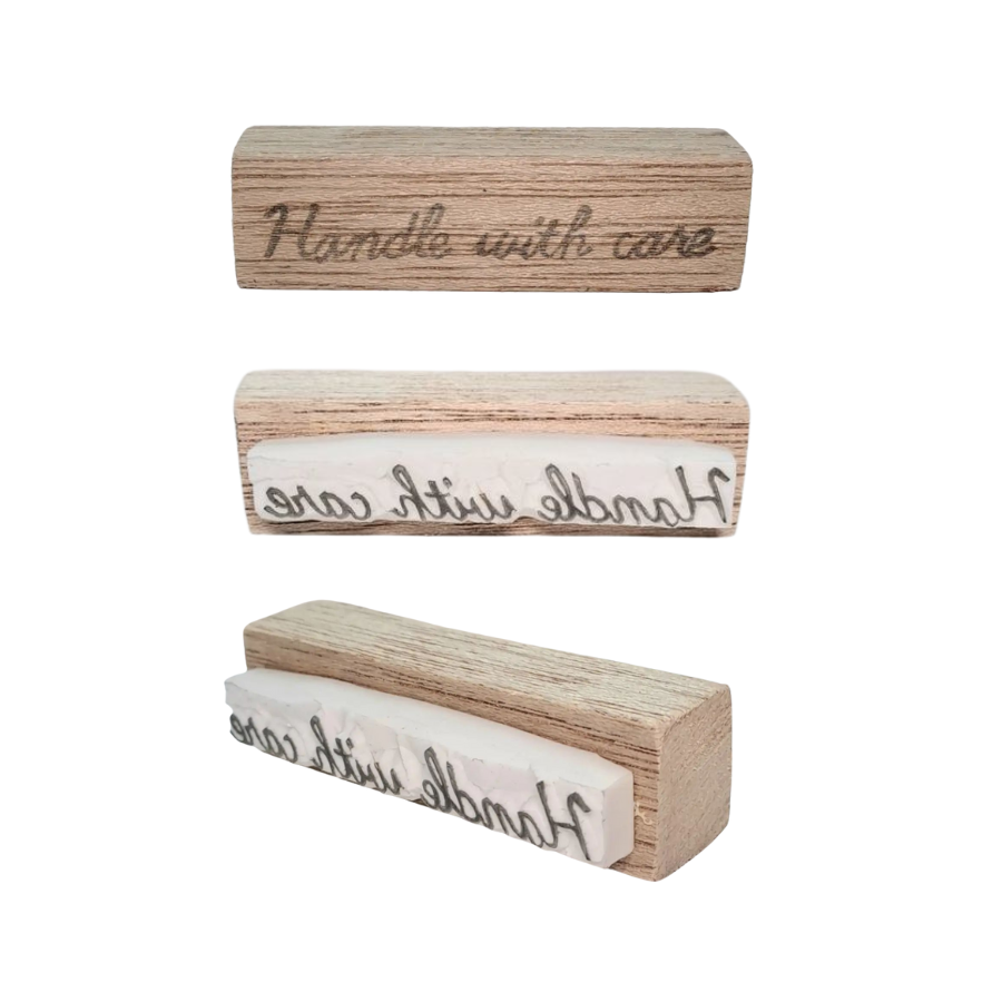 Handle with Care Stamp