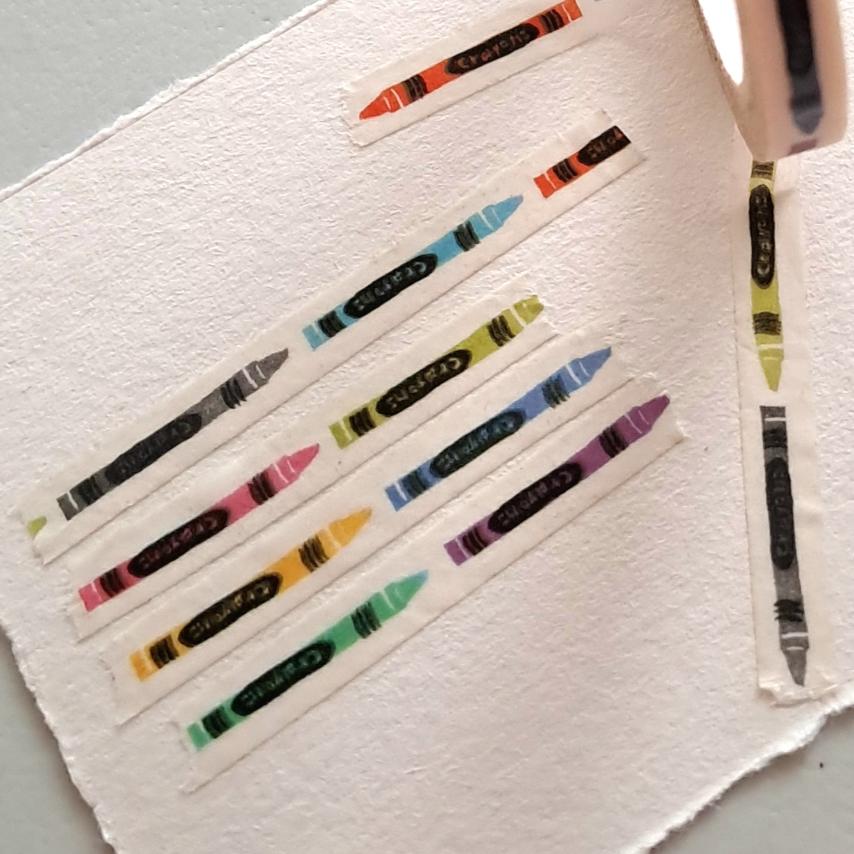 Crayon Washi Tape