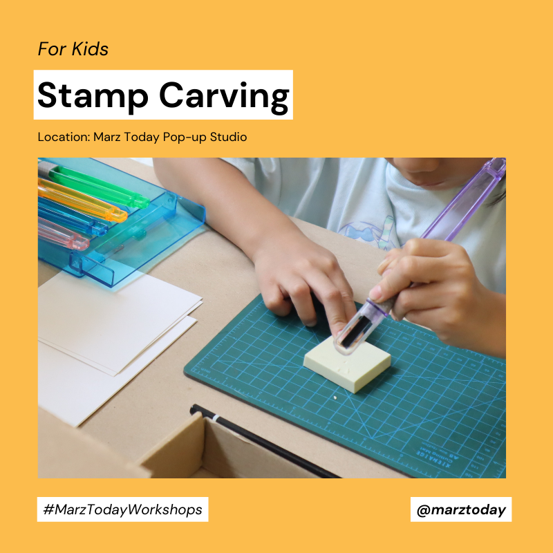 Stamp Carving For Kids