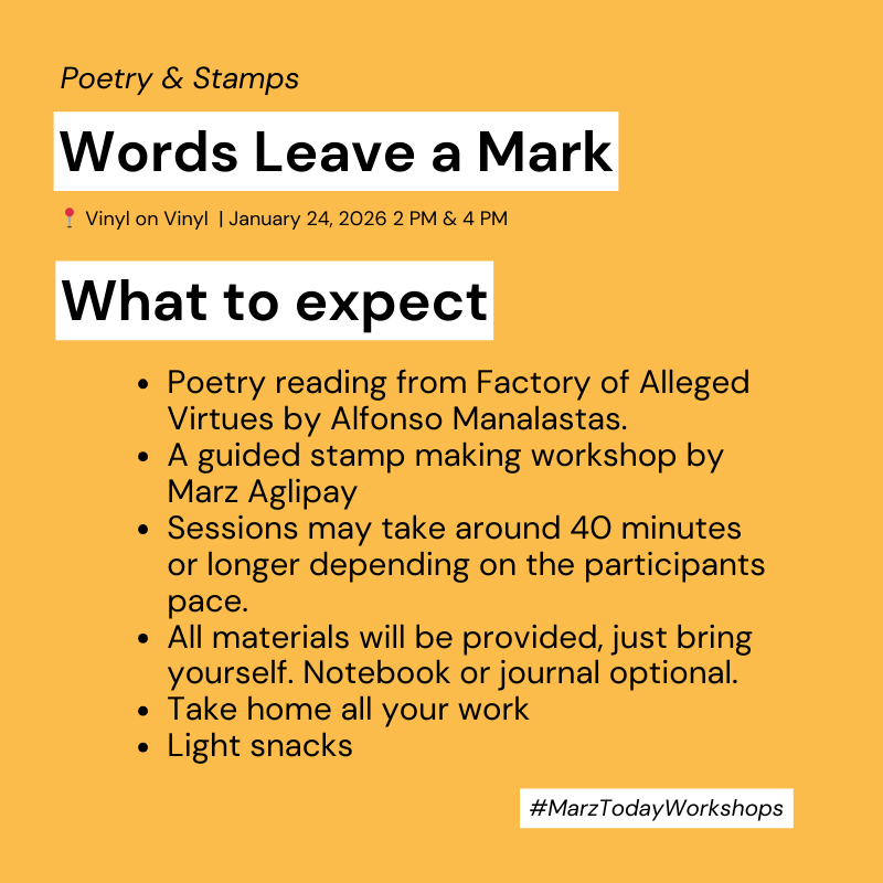 Words Leave a Mark: Poetry & Stamp
