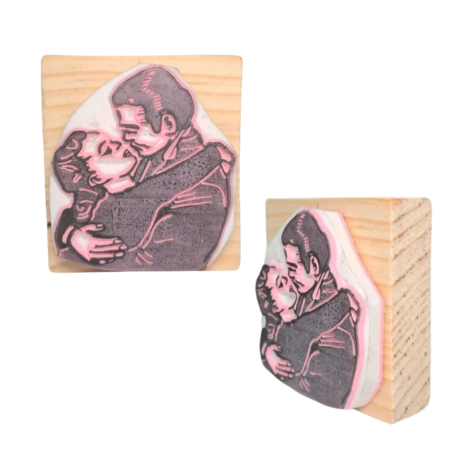 Rhett and Scarlett Stamp