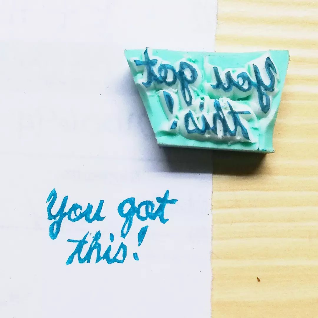 You got this stamp