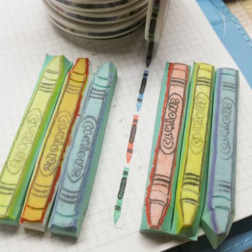 Marz Today Crayons Washi Tape